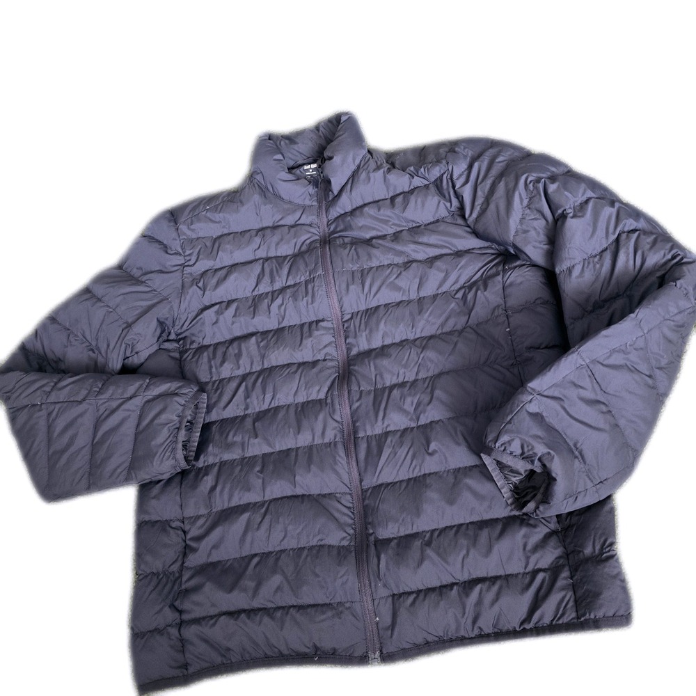 Uniqlo Ultra Light Down Jacket Black Quilted Puffer Women‎ Medium